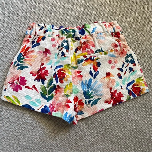 Zara 18-24 Floral Shorts - Picture 2 of 2